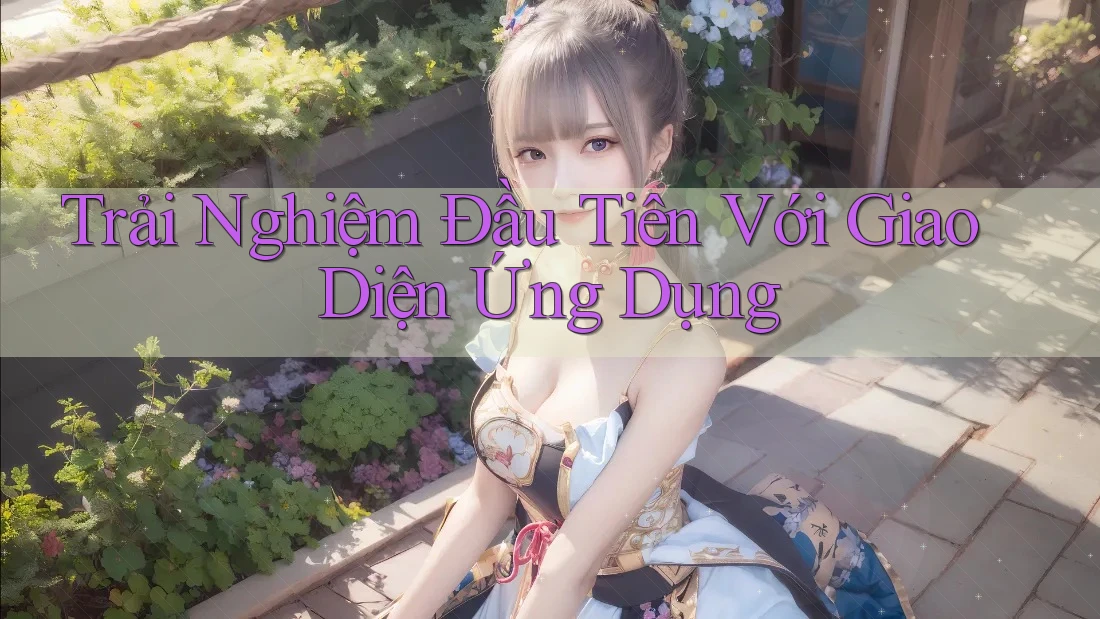 Trải Nghiệm Đầu Tiên Với Giao Diện Ứng Dụng