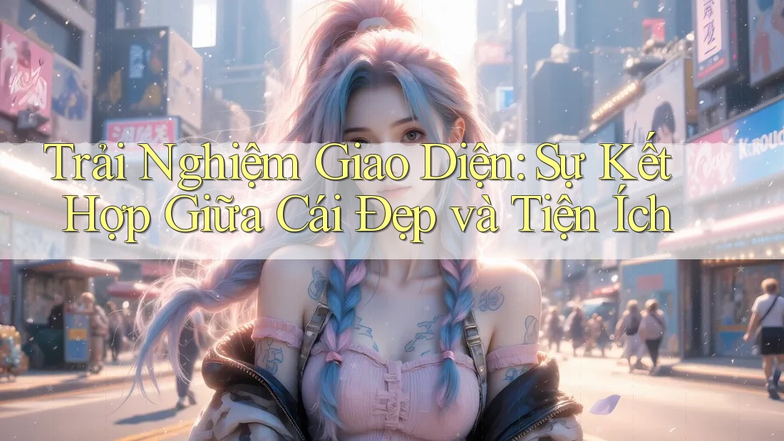 Trải Nghiệm Giao Diện: Sự Kết Hợp Giữa Cái Đẹp và Tiện Ích