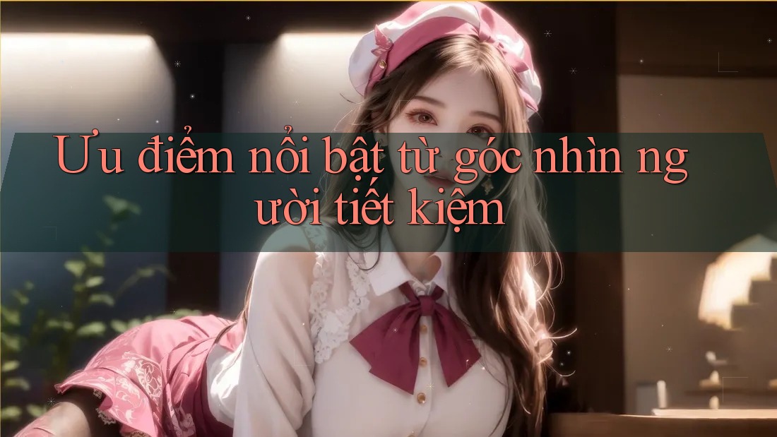 Ưu điểm nổi bật từ góc nhìn người tiết kiệm