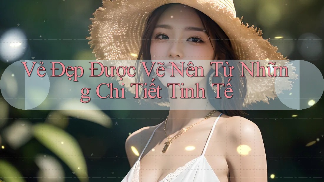 Vẻ Đẹp Được Vẽ Nên Từ Những Chi Tiết Tinh Tế